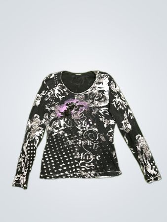 Gerry Weber Printed Long-Sleeve Blouse