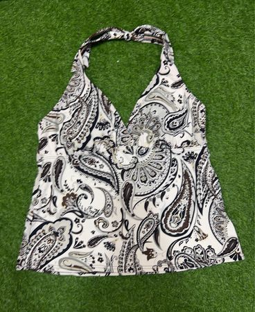 Top Camisole Halter Impresso