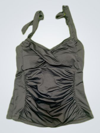 Shape Benefits Black Halter Tank Top