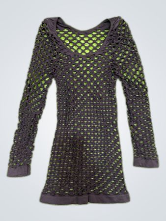 Unbranded Black Mesh Hoodie