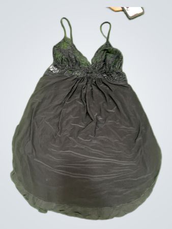 ASOS DESIGN Black Lace Slip Dress