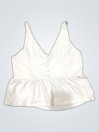 Reserved Sleeveless V-Neck Blouse