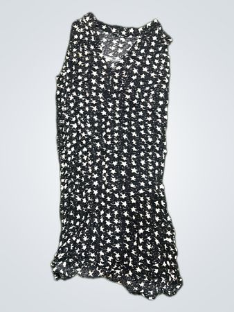 SJ Paris Star Print Graphic Tank Top