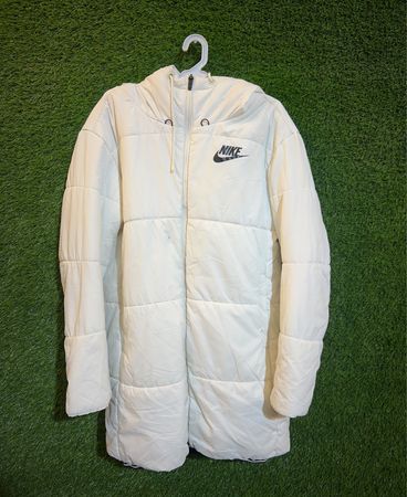 Nike White Puffer Jacket