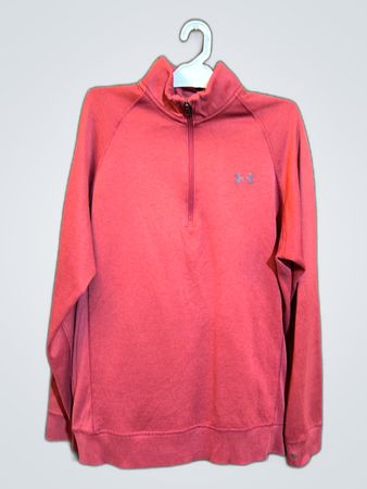 Under Armour Red Zip-Up ColdGear Jacket