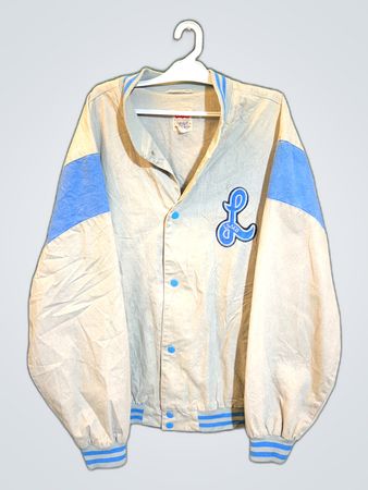 Levi's Beige Varsity Jacket