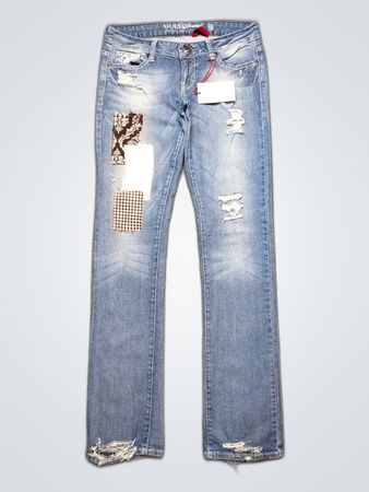 Guess Distressed Bootcut Jeans