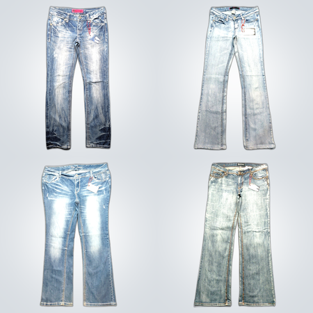 Distressed Bootcut Jeans Bundle