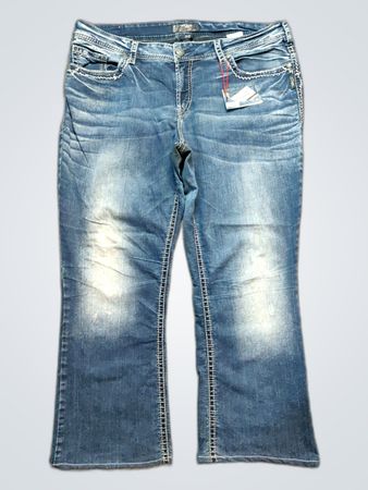 Silver Bootcut Jeans
