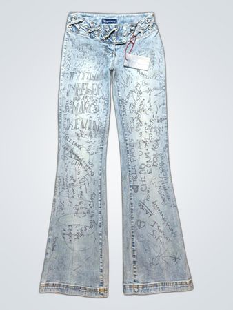 Von Dutch Low-Rise Flare Jeans