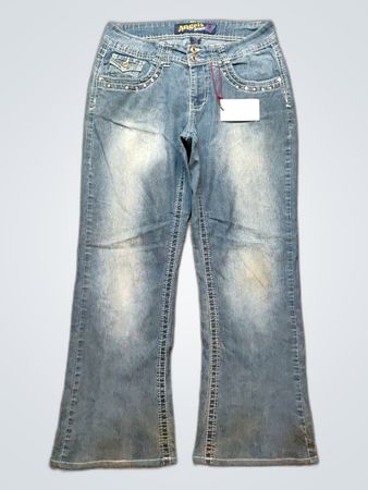 Angels Jeans Low-Rise Bootcut Jeans