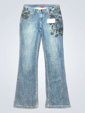 ArmorJeans Floral Embellished Jeans