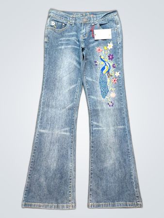 Vanilla Jeans Embroidered Flare Jeans