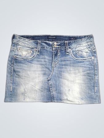 Vigoss Denim Mini Skirts