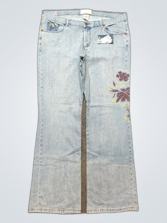 Carhartt Floral Embroidered Bootcut Jeans
