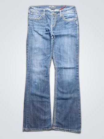 Silver Natsuki Flare Jeans