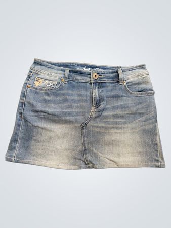 INC International Concepts Denim Curvy Fit Skirt