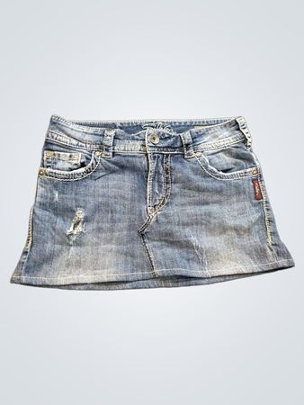 Silver Jeans Denim Mini Skirt