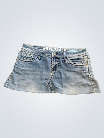 Hydraulic Denim Shorts