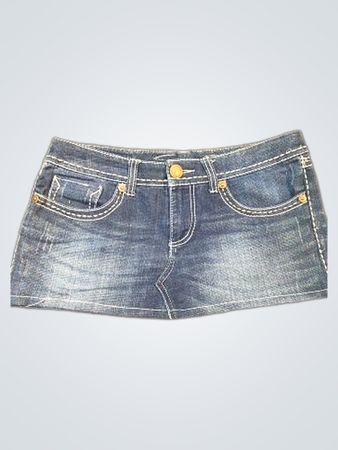 Seven Jeans Skinny Denim Skirt