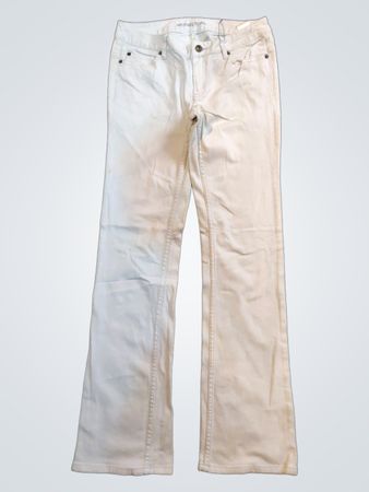 Michael Kors Cream Bootcut Jeans