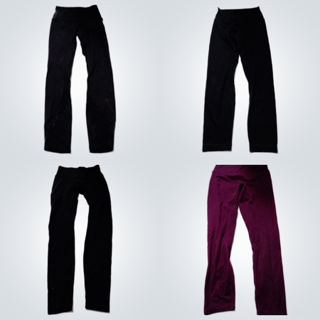 Lululemon Activewear Legging Bundle 10pcs Black Purple Light Blue Pants