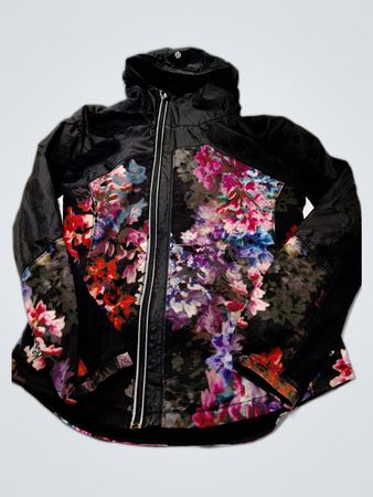 Lululemon Floral Print Hooded Jacket