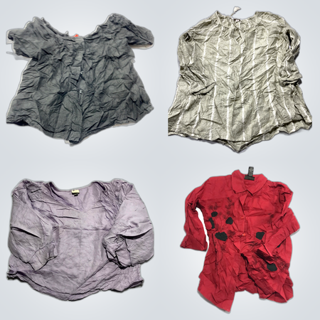 Blouse & Shirt Bundle: A New Day, Kismet, Uniqlo & More Brands Mixed Lot
