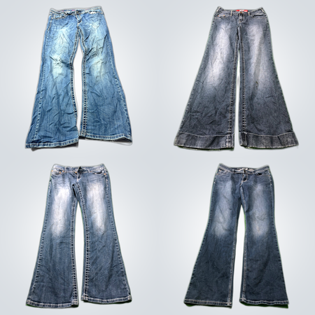 Y2K Fashion Flare Jeans
