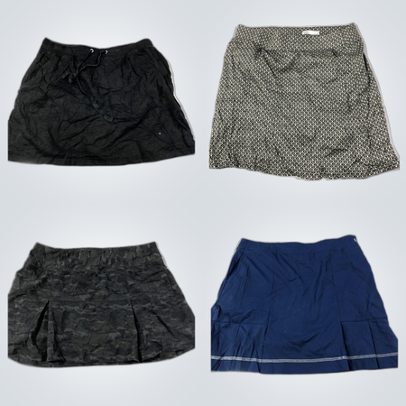 Gently Used Mini Skirt Bundle Tranquility EP Etonic Croft & Barrow 7 Piece Lot