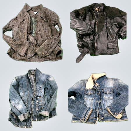 Denim & Leather Jacket Bundle St. John's Bay CHICOS ana + More Styles