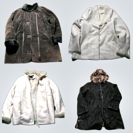 Luxury Fur Coat Bundle: Hawke & Co, Ann Taylor, Gallery & More