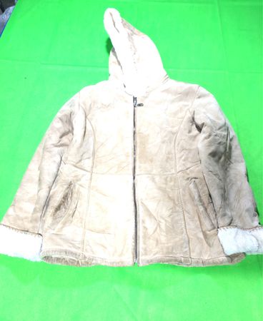 Tan Hooded Jacket