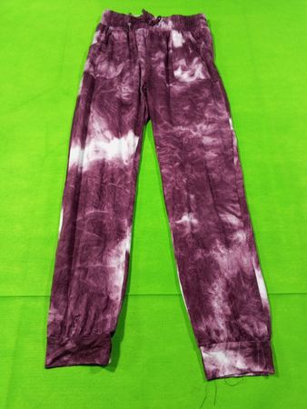 Purple Tie-Dye Joggers