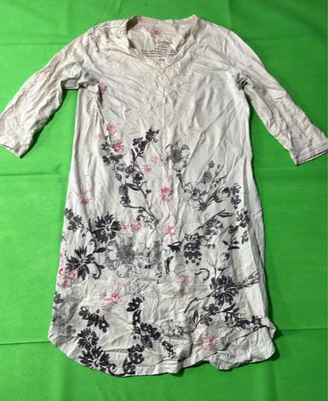 Soma Intimates Floral Print Cotton Nightgown