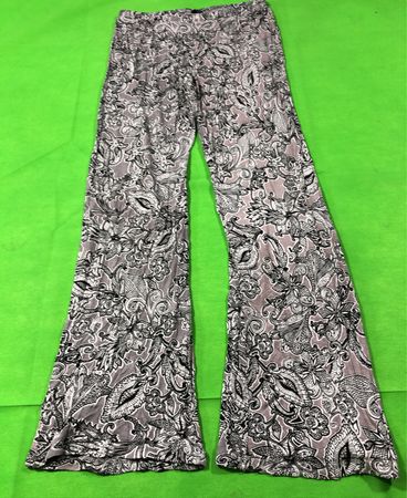Cynthia Rowley Printed Wide-Leg Sleep Pants