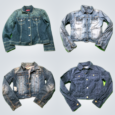 Veste en denim paquet inconnu