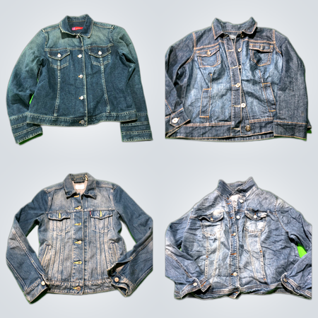 5 Unknown Denim Jackets Bundle