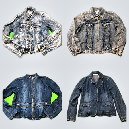5 vestes en denim inconnues
