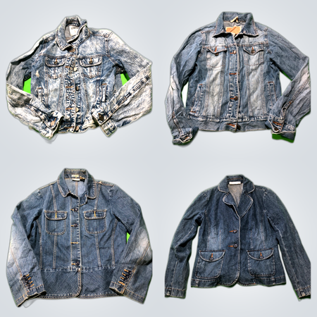 Unknown Denim Y2K Jacket Bundle