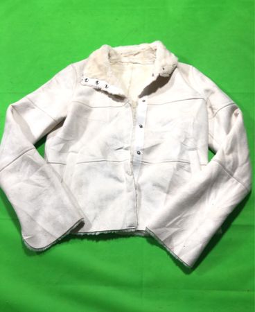 White Shearling Jacket