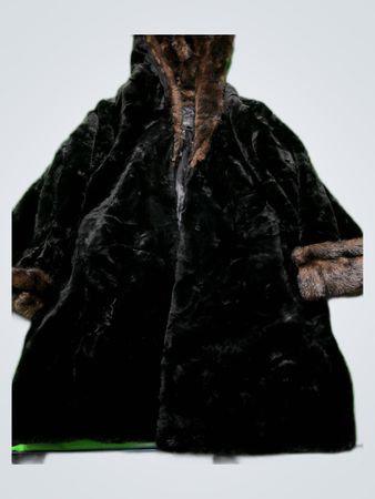 Regal Faux Fur Hooded Coat