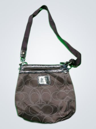 Sac à bandoulière Coach Brown Monogram