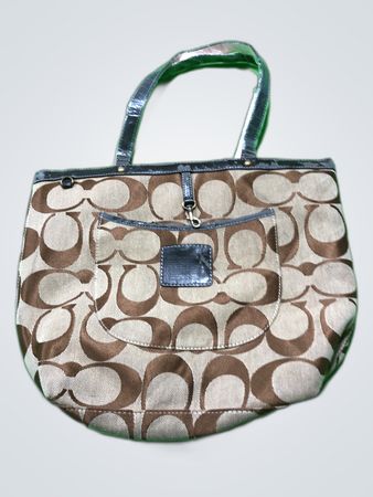 Sac fourre-tout Monogram Coach Brown