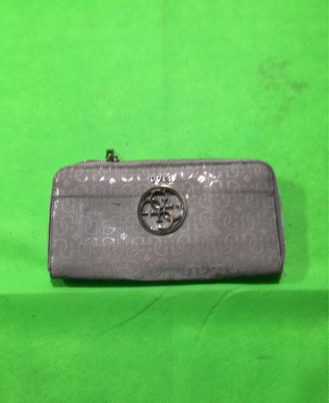 Porte-monnaie gris Tory Burch