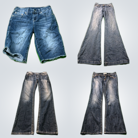 Y2K Fashion Jeans Bundle