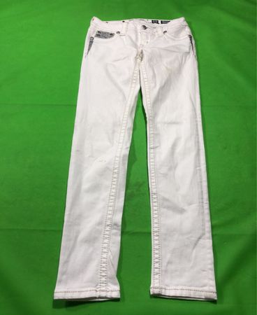 Miss Me White Skinny Jeans