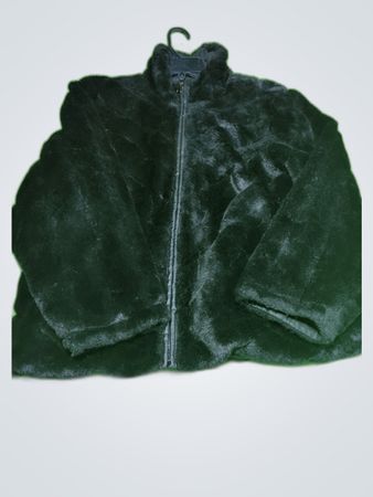 Black Faux Fur Jacket