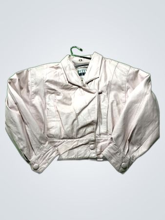 Pink Leather Jacket