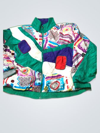 Casual Isle Multicolored Nylon Jacket